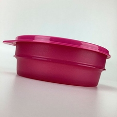 TUPPERWARE POTE DINÂMICO 400ML ROSA na internet