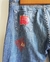 Imagen de Pantalón de jean "Calabera" - Pieza única #4
