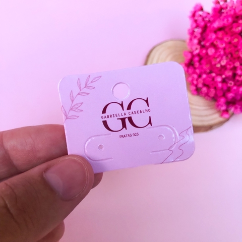 Tag para Brincos 38x48mm