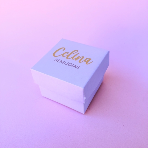 Caixinha para Anel ou Brinco 5x5x4cm