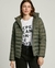 puffer dama verde militar - comprar online