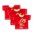 Remera Bebé X3 Unidades Surtidas