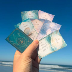 Vela Aromática Sereia da Ilha + Cartinha "Cartas da Sereia" na internet