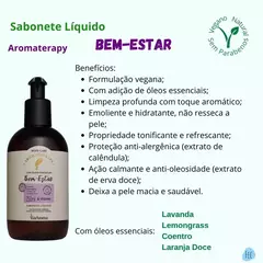 Sabonete Líquido Bem-Estar Aromatherapy Via Aroma - 250ml na internet