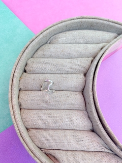 Piercing Fake Onda Banhado a Prata - Ananda Bijoux