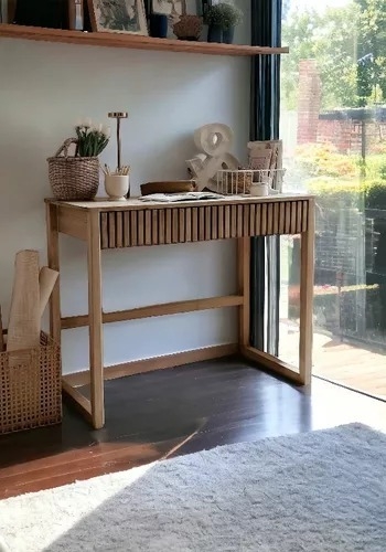 Escritorio Madrid con dos cajones varillado