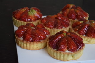 Mini Tarta de Frutillas
