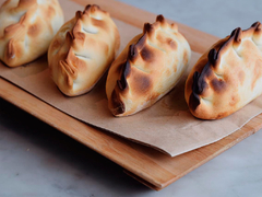 Empanada de Pollo Asado en internet