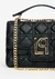 bolsa-lanca-perfume-media-tote-bag-matelasse-e-aplicacao-alca-em-corrente-dourado-com-metal-lp-preta-bordo-vermelha-vinho-538OB000621