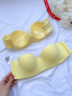Bustie Silicone P | Amarelo