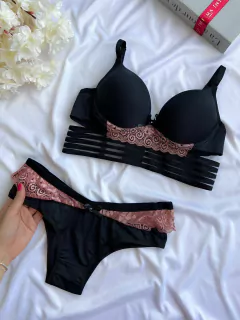 Conjunto Raquel P - Preto