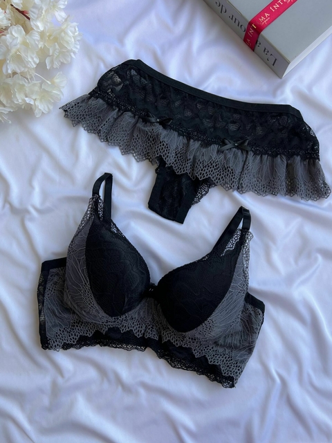 Conjunto Saia M G | Grafite