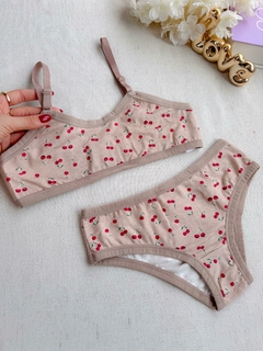 Conjunto Menina Moça P M | Cerejinha - comprar online