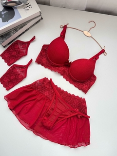 Conjunto Amor Perfeito P | Vermelho - comprar online
