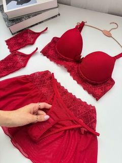 Conjunto Amor Perfeito P | Vermelho na internet