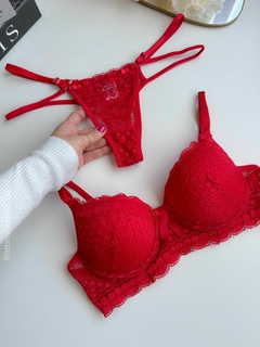 Conjunto Tulipa G | Vermelho na internet