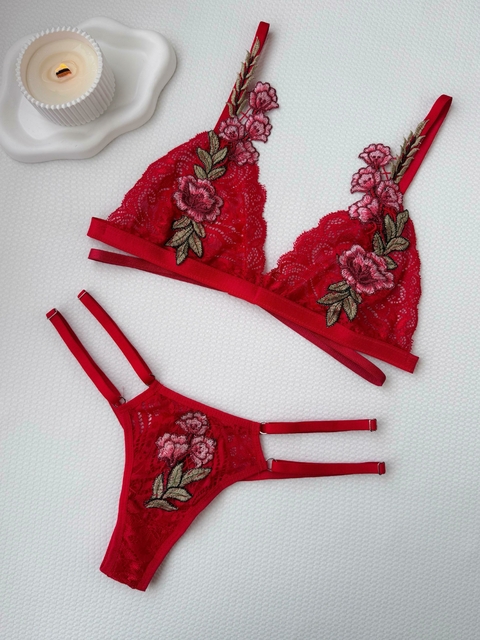 Conjunto Luxúria 023 | Vermelho - comprar online