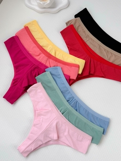 Kit 15 Calcinhas fio Mel | Algodão - Íntima lingerie | Moda íntima Atacado