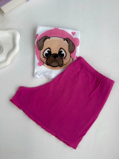 Babydoll Virgínia Soft | Rosa na internet