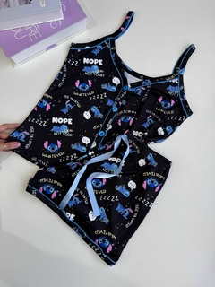 Shortdoll Amora M | Stitch preto na internet