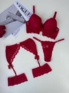 Conjunto Tentação | Vermelho na internet