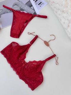 Conjunto Anita | Vermelho na internet