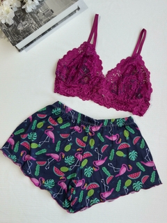 Babydoll Brenda | Flamingo - comprar online