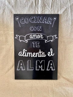Cuadro Cocinar