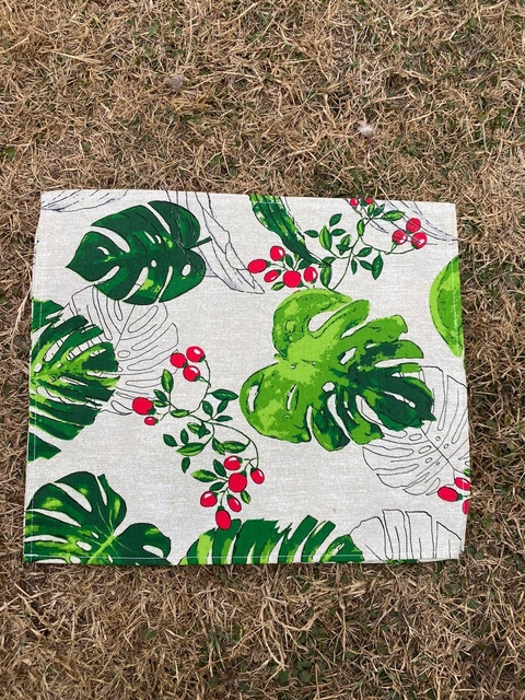 Individual tela hojas