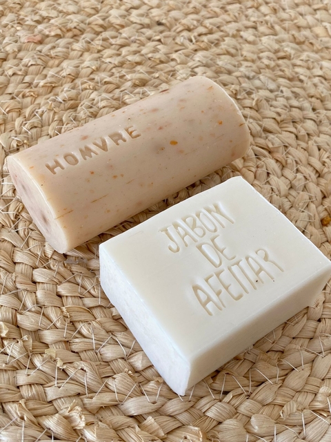 combo jabón homvre y jabón para afeitar.