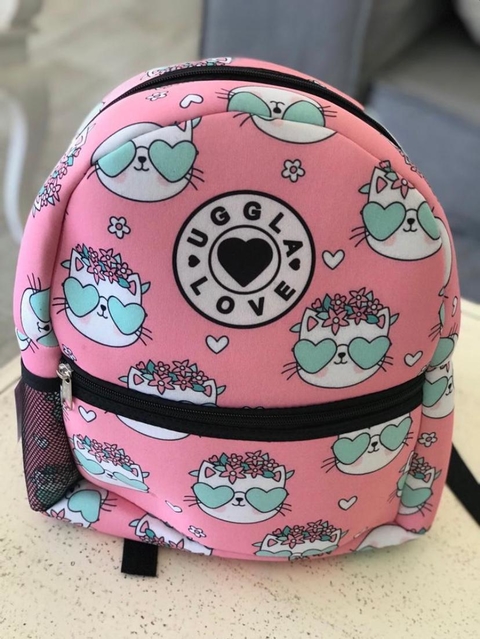 Mochila pequeña gato