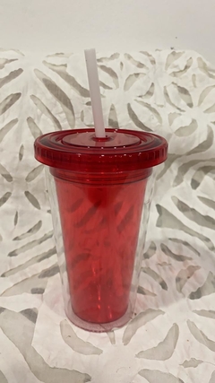 Vaso color con sorbete en internet