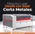 MAQUINA LASER 130X90 CM CORTE DE METALES 150W