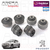 - Kit Bujes Peugeot 206 Nafta Tren Delantero - 6 Piezas - Gambina - comprar online