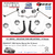 * Kit Peugeot 206 Nafta Tren Delantero Bujes + Bieletas - 8 Piezas - ICSA / AS en internet