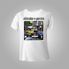 Remeras de rock: Remera de Aliento de Perro “Aunque a veces lo intento” - comprar online