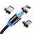 Cabo Magnético Carregador V8 / Tipo C / Lightning Usb Nylon 3 Em 1