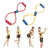 Elástico Extensor para Musculação Cordas de Exercícios 6 Cores - LEY-259 - FGM Shop
