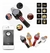 Microfone sem Fio Bluetooth Karaokê Speaker Usb Led - comprar online