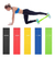 Kit Elástico Extensor para Musculação Faixas de Exercícios 5 Unid - LEY-246 - loja online