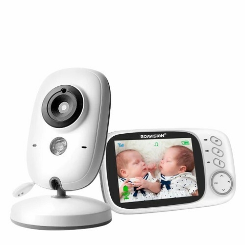 Babá Eletrônica Câmera sem Fio Vídeo Visão Noturna Dupla Voz VB603