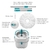 Mop Balde 15L Compacto 360 3 em 1 - FGM Shop