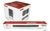 Soundbar Home Theater Subwoofer 2.1 Bluetooth Entrada Óptica 130W Tomate Mts 2023 na internet