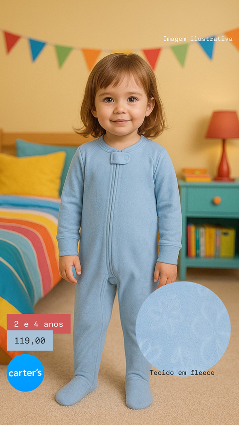 Macacão Carter's Fleece - comprar online