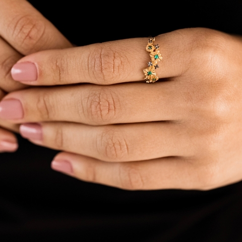 Anel Emma - Coleção Sincronia