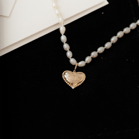 Gargantilha Pérolas Afrodite - Coleção Laços de Amor - comprar online
