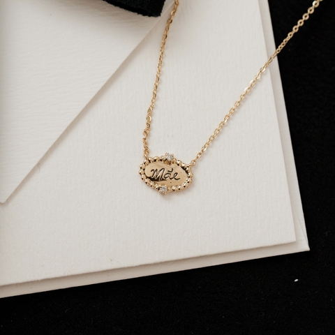 Gargantilha Selo de Mãe - Coleção Laços de Amor - comprar online