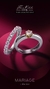 Solitário Mel com 50 pontos de diamantes - Coleção Mariage - comprar online