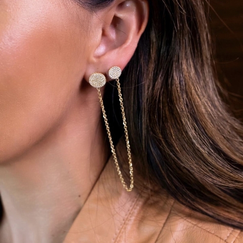 Brinco Céline - Coleção UNA - comprar online