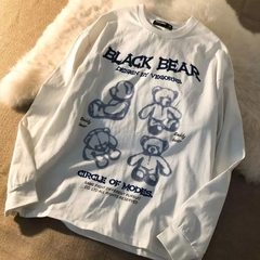 Camiseta Manga Longa Black Bear